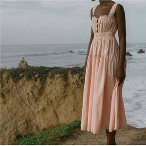 DOEN Augustine Dress in Coral Sands - XXS - NWT